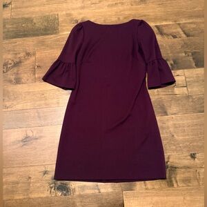 Donna Morgan Deep Purple Dress